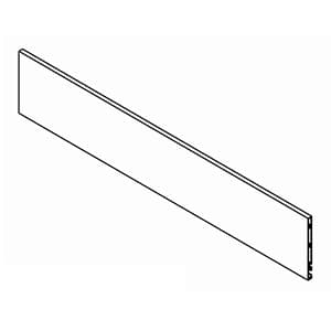 Vionaro H89 Drawer Inset Front Panel, White, 45-11/16