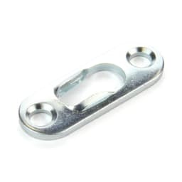 Keyhole Plate, Zinc