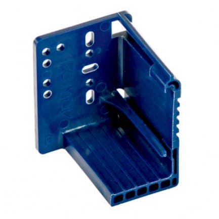 KV MuV+ 8-Pack 2" Rear Mounting Bracket, Left Hand/Right Hand, Blue, MUV-RBP