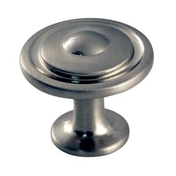 PRO Value Premiere Series Weathered Nickel 1-1/4" (32 mm) Diameter Knob, - SZPR1-SN