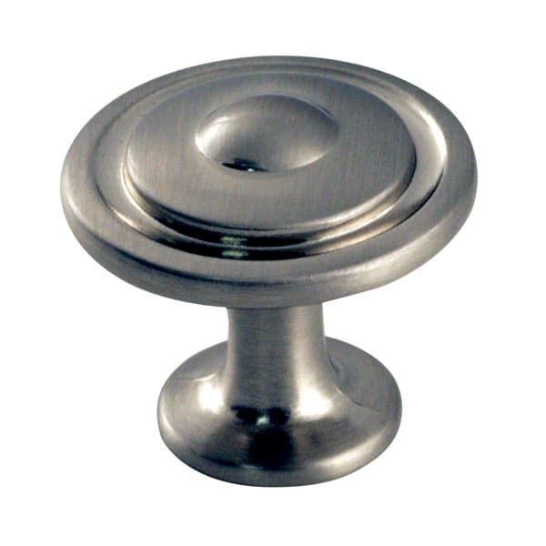 Pro Value Premiere Satin Nickel 1-1/4" (32 mm) Diameter Knob, SZPR1-SN