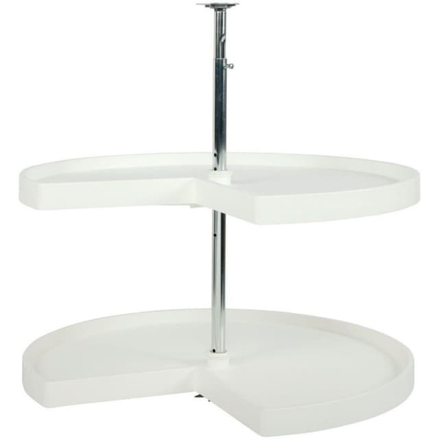 PKN Series Polymer Kidney Shape 2 Shelf Lazy Susan, Knape and Vogt