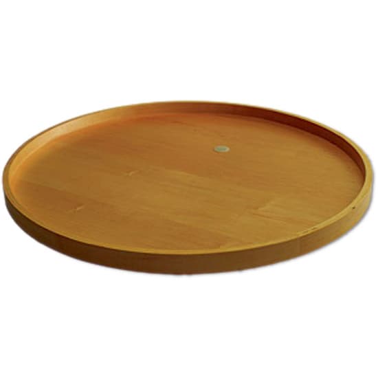 Omega National 18" D Maple Full Circle Lazy Susan Replacement Shelf, Independently Rotating 2 Shelves - T7218K30DCBMNL1