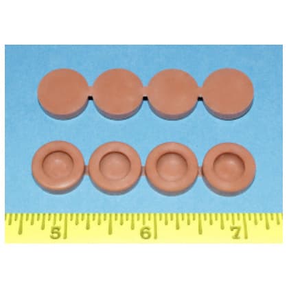5/8" Glide Strip, Tan 1000/Box