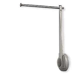 Sugatsune Tallman S-Type Pull Down Closet Rods Left hand 8-1/4"W x 29-3/4"H, 17.6 lb Weight Capacity - TAS-800L/G