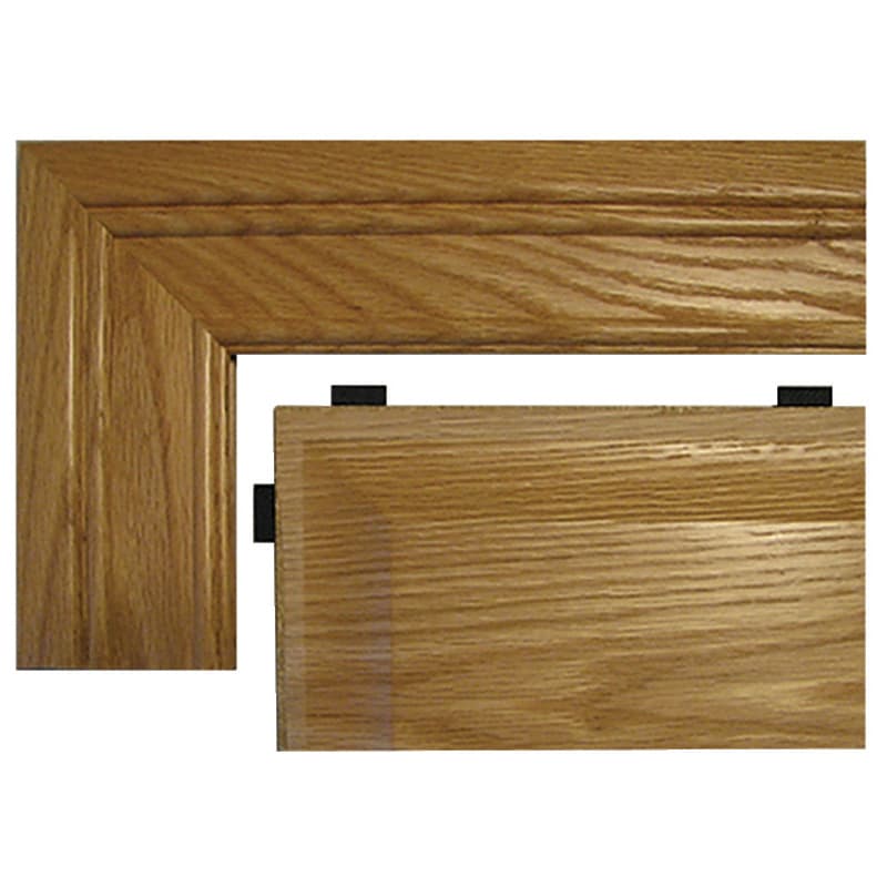 Panel Buddies Rectangular Inserts for Cabinets Rubber Black, 1,000-Pack, PB265-750XF-1M