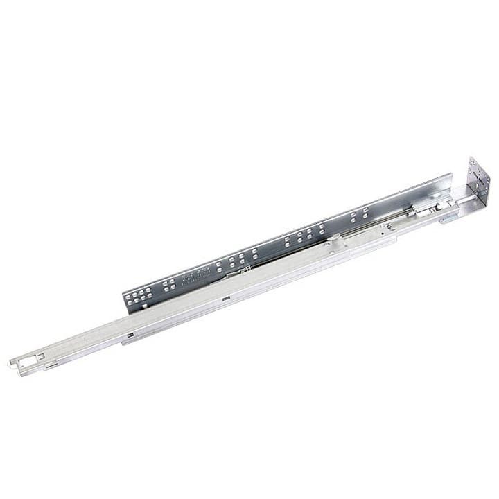 King Slide 21" Soft-Close Full Extension Undermount Drawer Slide, Zinc - 280-944