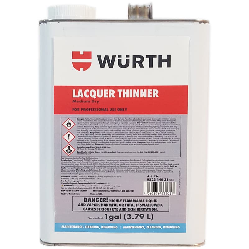 Medium Dry Lacquer Thinner, 1 Gallon