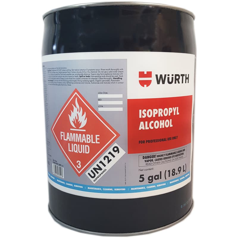 Isopropyl Alcohol, 5 Gallon Pail