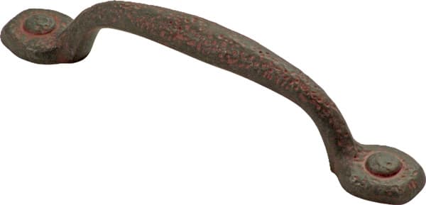 Belwith Keeler Refined Rustic Series 3-3/4" (96 mm) Center to Center Rustic Iron Pull, - P3000-RI