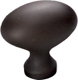 Schaub Traditional Designs Oil Rubbed Bronze 1-3/8" (35 mm) Diameter Knob, 719-10B