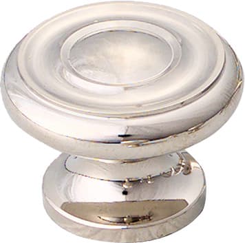 Schaub Traditional Designs Polished Chrome 1-1/2" (38 mm) Diameter Knob, 704-PN