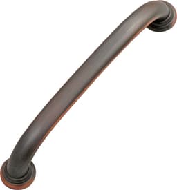 Belwith Keeler Zephyr Series 5-1/16" (128 mm) Center to Center Oil Rubbed Bronze Highlighted Pull, - P2282-OBH