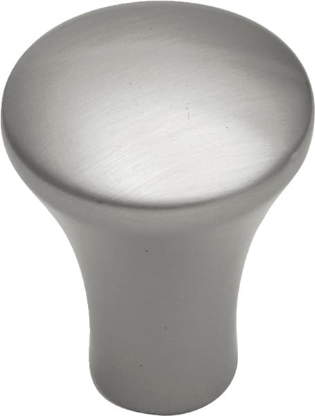 Hickory Hardware Metropolis Satin Nickel 1" (25 mm) Diameter Knob, PA0213-SN