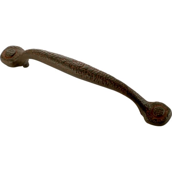 Hickory Hardware Refined Rustic 5-1/16" (128 mm) Center to Center Rustic Iron Pull, P2998-RI