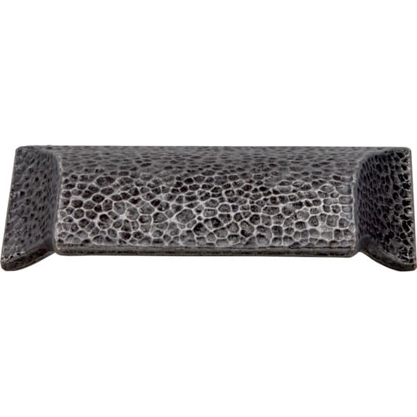 Hickory Hardware Mountain Lodge 3-3/4" (95 mm) Center to Center Black Iron Cup Pull, P3064-BI