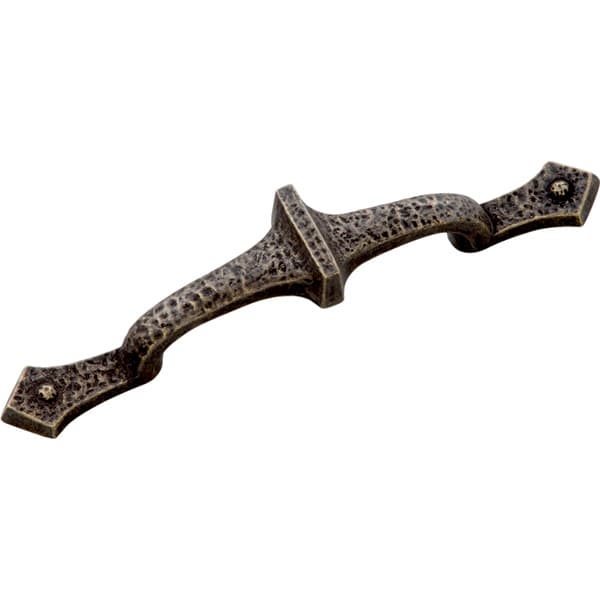Hickory Hardware Mountain Lodge 3" (76 mm) Center to Center Windover Antique Pull, P3060-WOA