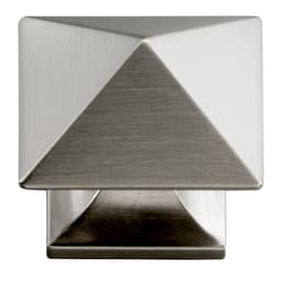 Belwith Keeler Studio Series Satin Nickel 1-1/4 in (32 mm) L x 1-1/4 in (32 mm) W Knob, -P3015-SN