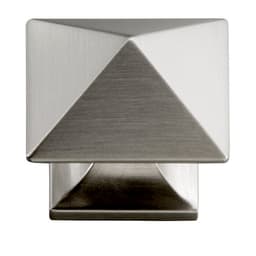 Belwith Keeler Studio Series Stainless Steel 1-1/4 in (32 mm) L x 1-1/4 in (32 mm) W Knob, -P3015-SS