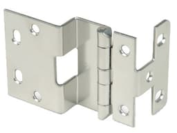 Rockford Process Free Swinging Overlay Five Knuckle Hinge, 270º Screw-on Gloss Black - P454-1D