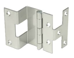 Rockford Process Free Swinging Overlay Five Knuckle Hinge, 270º Screw-on Dull Chrome - P388-26D