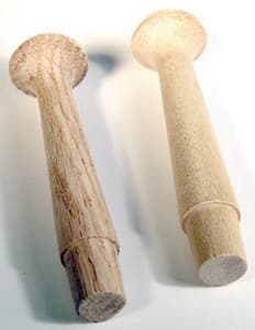 Shaker Wood Pegs Birch 3-1/2"L x 7/8"D - 500 Each, HP1BIR