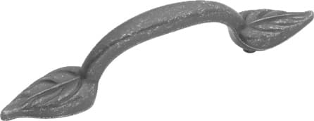 Hickory Hardware Touch Of Spring Pull 3" (76 mm) Center to Center, Vibra Pewter, P7303-VP