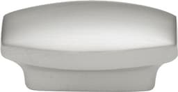 Belwith Keeler Metropolis Series Satin Nickel 1-11/16 in (43 mm) L x 3/4 in (19 mm) W Knob, -P7523-SN