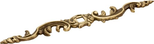 Belwith Keeler Lancsater Backplate/Knobs 6" (152mm) Long Lancaster Brass Hand Polished, P8169-LP