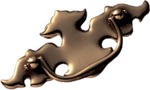 Hickory Hardware Manor House Pull 3" (76 mm) Center to Center, Lancaster Hand Polished, P252-LP