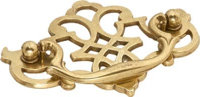 Hickory Hardware Manor House Pull 3" (76 mm) Center to Center, Lancaster Hand Polished, P329-LP