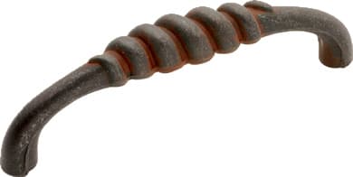 Hickory Hardware Manchester 3-3/4" (95 mm) Center to Center Rustic Iron Pull, P2023-RI