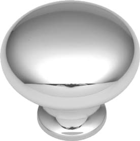 Hickory Hardware Eclipse Chrome 1-1/8" (29 mm) Diameter Knob, P320-26