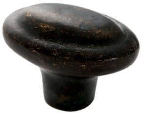 Schaub Cast Mountain Bronze Verde Imperiale 1-7/8" (48 mm) Diameter Knob, 782-VI