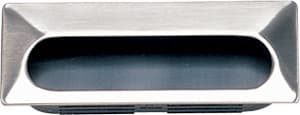 Sugatsune UT 4-1/8" (105 mm) Long Chrome Recessed Pull, UT-105/S-1