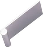 EPCO DP 1-1/2" (38 mm) Length Anodized Polished Aluminum Pull, DP42-PA