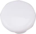 Hardware Concepts, Inc. Nylon Series 1-1/2" (38 mm) Diameter White Knob, - 1268-WH (WITH SCREWS)