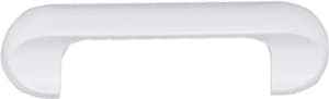 Hardware Concepts 4-9/16" (116 mm) Length White Pull, 2121-010 (WITH SCREWS)
