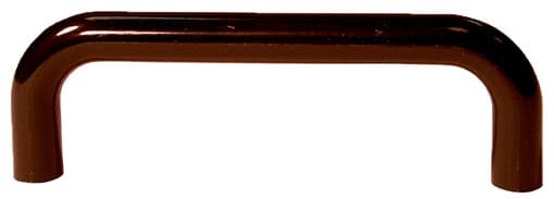 Hardware Concepts 4-3/8" (111 mm) Length Brown Pull, 2528-356 (WITH SCREWS)