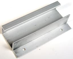 Paramount Extrusions 3-7/8" (98 mm) Long Aluminum Pull, - 5048-C