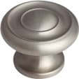 Schaub Traditional Designs Satin Nickel 1-1/4" (32 mm) Diameter Knob, 703-15