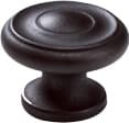 Schaub Traditional Designs Distressed Bronze 1-1/2" (38 mm) Diameter Knob, 704-DBZ