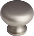 Schaub Traditional Designs Satin Nickel 1-1/4" (32 mm) Diameter Knob, 706-15