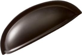 3" Traditional Designs Cup Pull, Oil-Rubbed Bronze