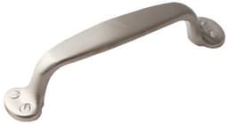 4" Country Handle Pull, Satin Nickel