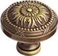 Schaub Versailles Series Antique Light Polish 1-1/4" (32 mm) Diameter Knob, - 751-ALP