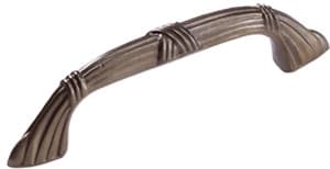 Versailles, Solid Brass Pulls 3" c/c, Oil Rubbed Bronze Finish