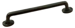 Cast Bronze Mountain Series, Solid Bronze Pulls 6" c/c, Verde Imperiale Finish