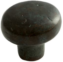 Schaub Cast Mountain Bronze Series Verde Imperiale 1-5/8" (41 mm) Diameter Knob, - 773-VI