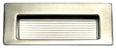 EPCO DP 3-3/8" (86 mm) Length Stainless Steel Recessed Pull, DP485-SS